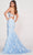 Ellie Wilde EW34068 - Embroidered Corset Bodice Prom Dress Evening Dresses