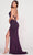 Ellie Wilde EW34077 - Sleeveless High slit Prom Dress Prom Dresses