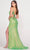 Ellie Wilde EW34088 - Sleeveless Butterfly back Evening Dress Evening Dresses 00 / Lime