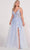 Ellie Wilde EW34089 - V-Back Embroidered Prom Gown Prom Dresses 00 / Lt.Blue