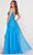 Ellie Wilde EW34089 - V-Back Embroidered Prom Gown Prom Dresses