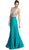 Aspeed Design - Embellished Halter Neckline A-line Prom Dress