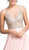 Embellished Plunging V-neck A-line Prom Dress Dress