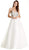 Embellished Sweetheart Quinceanera Dress XS / Off White
