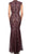 Eureka Fashion - 2061 Allover Lace High Neckline Mermaid Dress Special Occasion Dress