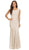 Eureka Fashion - 2072 Sleeveless Lace Sequins Mermaid Gown Special Occasion Dress