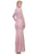 Eureka Fashion - 2095 Lace High Neck Trumpet Dress Evening Dresses