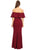 Eureka Fashion - 2102 Off-Shoulder Trumpet Dress Bridesmaid Dresses