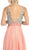 Eureka Fashion - 2727 Sleeveless Bejeweled V-neck Chiffon Dress Special Occasion Dress