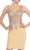 Eureka Fashion - 6002 Illusion Bateau Metallic Embroidered Dress Special Occasion Dress