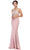 Eureka Fashion - 7022 Beaded Illusion Scoop Mermaid Dress Special Occasion Dress