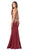 Eureka Fashion - 7033 Embroidered Appliqued Mermaid Gown Special Occasion Dress
