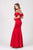 Eureka Fashion - 7333 Bejeweled Ruffle Overlay Mermaid Gown Bridesmaid Dresses