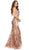 Eureka Fashion - 7335 Sequined Mesh Bateau Mermaid Dress Special Occasion Dress