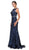 Eureka Fashion - 7335 Sequined Mesh Bateau Mermaid Dress Special Occasion Dress