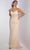 Eureka Fashion 9077 - Sleeveless Ruched Detail Prom Dress Prom Dresses XS / Champagne