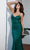 Eureka Fashion 9151 - V-Neck Sleeveless Prom Dress Prom Dresses XS / Hunter Green