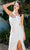 Eureka Fashion 9511 - Sleeveless Sequin Evening Dress Evening Dresses XS / Opal Ivory