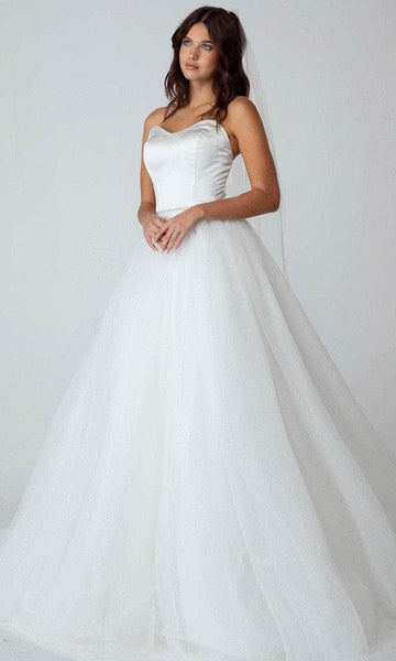 Mori Lee Bridal 5975 - Sleeveless Square Neck Wedding Dress