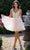 Eureka Fashion 9926 - Sleeveless Beaded Cocktail Dress Cocktail Dresses XS / Champagne