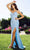 Eureka Fashion 9939 - Sleeveless Embroidered Prom Dress Prom Dress XS / Bahama Blue