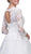Eureka Fashion Bridal - Lace Long Sleeve Wedding Evening Gown Special Occasion Dress