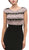 Eureka Fashion - Lace Cap Sleeve Bateau Jersey Sheath Evening Dress Special Occasion Dress