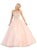 Eureka Fashion - Strapless Sweetheart Jewel Crusted Evening Gown Special Occasion Dress XS / Blush