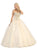 Eureka Fashion - Strapless Sweetheart Jewel Crusted Evening Gown Special Occasion Dress XS / Ivory