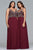 Faviana - 10017 Beaded V-neck A-line Dress Prom Dresses