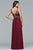 Faviana - 10017 Beaded V-neck A-line Dress Prom Dresses