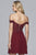 Faviana - 10155 Corded Lace  Applique  Illusion Bodice Cocktail Dress Cocktail Dresses