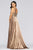 Faviana - 10407 Sleeveless Lace Bodice Flowy Satin Gown Prom Dresses