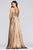 Faviana - 10407 Sleeveless Lace Bodice Flowy Satin Gown Prom Dresses