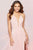 Faviana - 7747 Illusion Plunging Neck Strappy Open Back Chiffon Dress Prom Dresses