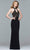 Faviana - 7750 High Halter Cutout Sheath Gown Evening Dresses