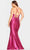 Faviana 9535 - Beaded Satin V Neck Long Dress Evening Dresses