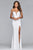 Faviana - S10001 Off-Shoulder Jersey Sheath Gown Evening Dresses