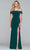 Faviana - s10015 Trendy Off-Shoulder Jersey Evening Gown Evening Dresses