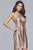 Faviana - S10171 Short Sequined Deep V-neck Sheath Dress Special Occasion Dress