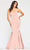 Faviana - S10213 Strapless Stretch Faille Satin Mermaid Dress Special Occasion Dress 00 / Dusty Pink
