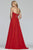 Faviana - S10232E Deep Sweetheart Chiffon A-line Dress Prom Dresses