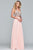 Faviana - S10244 Two-Piece Crystal-Crusted Chiffon Gown Special Occasion Dress