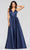 Faviana - S10252 Sleeveless V-neck Satin Ballgown Special Occasion Dress