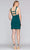 Faviana - S10355 Jewel Neck Jersey Sheath Dress With Cutouts Special Occasion Dress