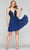 Faviana - S10373 Short Soft Chiffon & Illusion Tulle Dress Cocktail Dresses
