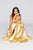 Faviana - S10403 Deep V-neck Charmeuse A-line Gown Prom Dresses