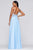 Faviana - S10416 Beaded Deep V-neck Chiffon A-line Dress Prom Dresses