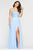 Faviana - S10432 Beaded Lace Square A-Line Dress Prom Dresses