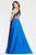 Faviana - S10440 Plunging Halter A-Line Gown with Slit Prom Dresses
